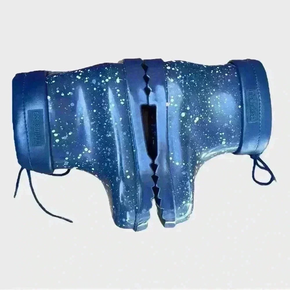 NIB MINI MELISSA Rain/Snow Boots II Blue - Size 10 - Picture 8 of 11